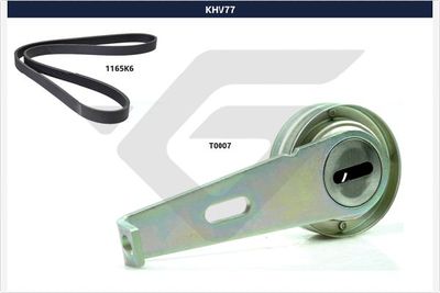 комплект пистов ремък HUTCHINSON KHV 77