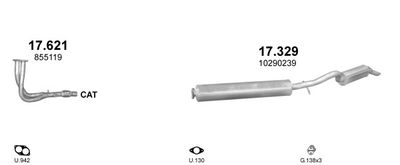 SISTEM DE ESAPAMENT POLMO POLMO01701