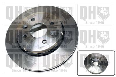 Тормозной диск QUINTON HAZELL BDC5620 для KIA SHUMA