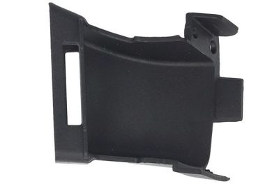 Luchtinlaat in bumper Voor Rechts (Bodem, plastic, zwart) past: TESLA MODEL X 10.15-01.21