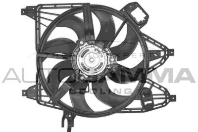 AUTOGAMMA GA200858 Вентилятор системы охлаждения двигателя  для RENAULT KANGOO (Рено Kангоо)