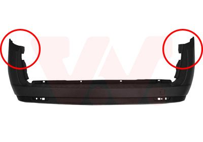 VAN WEZEL 3706540 Бампер передний   задний  для FIAT DOBLO (Фиат Добло)