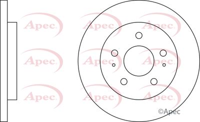 Brake Disc APEC DSK3747