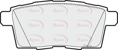 Brake Pad Set APEC PAD1605