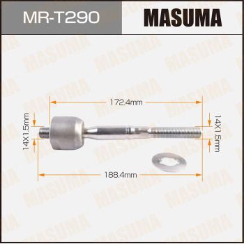 MASUMA MR-T290 Наконечник рулевой тяги  для LEXUS IS II (_E2_) 250 AWD (GSE25_)