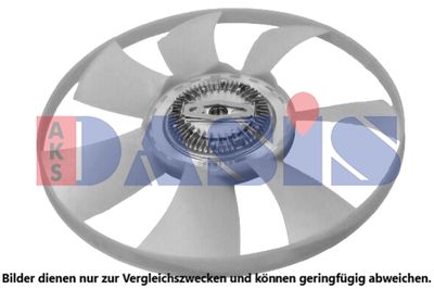 Вентилятор, охлаждение двигателя AKS DASIS 048124N для VW CRAFTER
