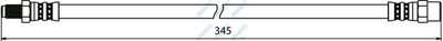 APEC Brake Hose BHO4325