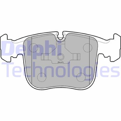 DELPHI LP845 Тормозные колодки и сигнализаторы  для BMW 7 (E38) 740 i, iL