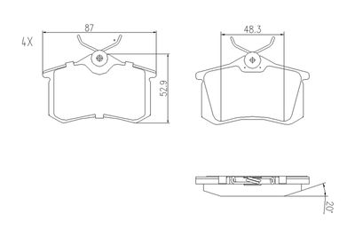 SET PLACUTE FRANA FRANA DISC BOGAP A8210100 5