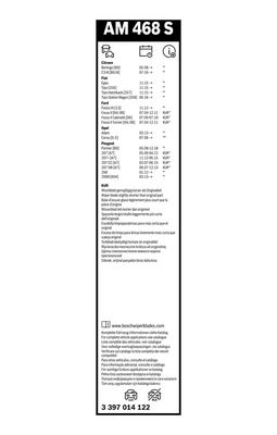 LAMELA STERGATOR BOSCH 3397014122 6