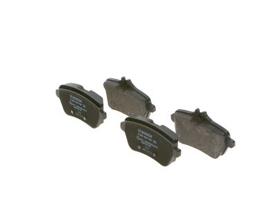 Remblokken set Achter (met een dempingskussen), past: MERCEDES CLA (C117), S (A217), S (C217), S (W222, V222, X222), SL (R231) 2.0-4.7 01.12-07.20