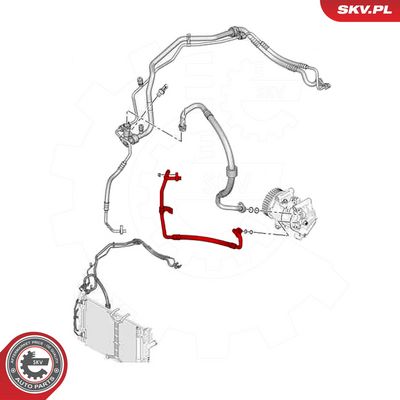 тръбопровод високо налягане, климатизация ESEN SKV 87SKV832