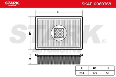 въздушен филтър STARK SKAF-0060368