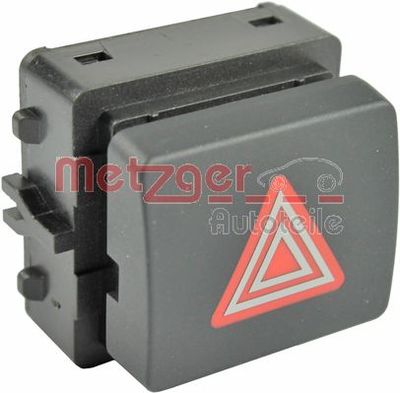 Vypínač výstražných blikačů METZGER AUTOTEILE 0916317