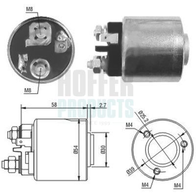 SOLENOID ELECTROMOTOR