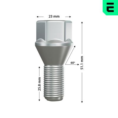 RADSCHRAUBE OPTIMAL OPUWB100321 2