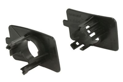 Parkeersensoren montage kit Voor (2 stuks., black-matt, M-PAKIET) past: BMW 3 G20, G21 05.22-