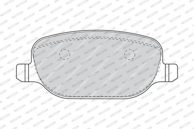 SET PLACUTE FRANA FRANA DISC FERODO FDB1471 1