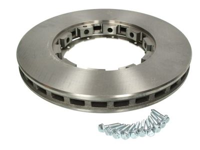Brake disc achter Links/Rechts (432mmx45mm, bevestigingskit) past: DAF CF, XF 105 10.05-