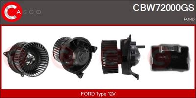 VENTILATOR HABITACLU CASCO CBW72000GS
