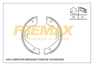 Jarrukenkäsarja FREMAX FBS-0605