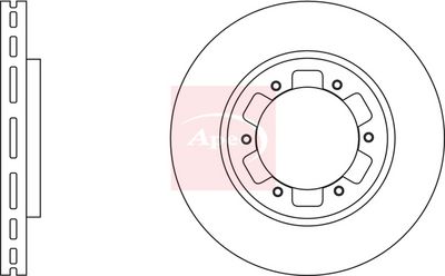APEC Brake Disc DSK2906
