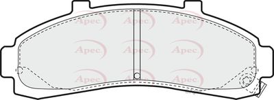 Brake Pad Set APEC PAD988