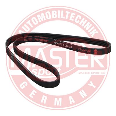 Ozubený klinový remeň MASTER-SPORT GERMANY 4PK950-PCS-MS