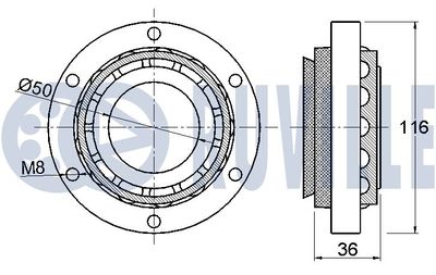 RADLAGERSATZ RUVILLE 220268 1