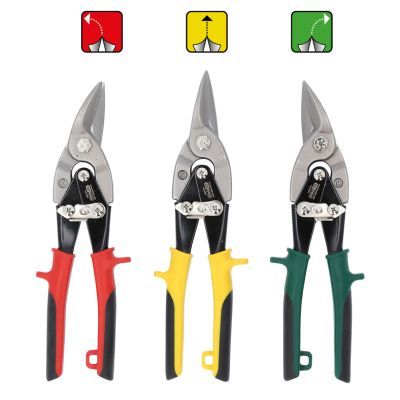 KS TOOLS Skardos žirklių rinkinys
