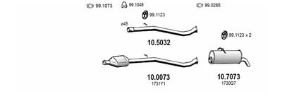 Układ wydechowy ASSO ART3967