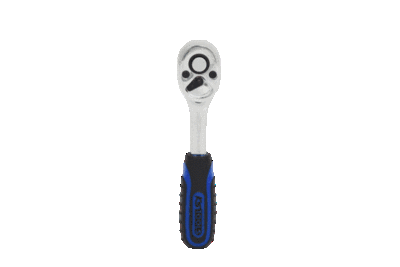 Ks Tools - račňa s prepínacou páčkou 72 zubov 1/4" 110mm