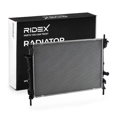 радиатор, охлаждане на двигателя RIDEX
