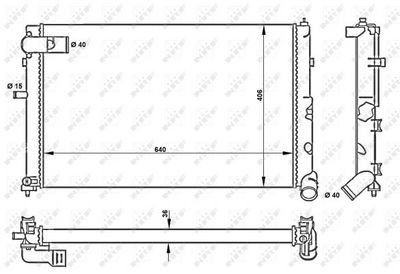 Vorschau Kühler, Motorkühlung Ansicht 5