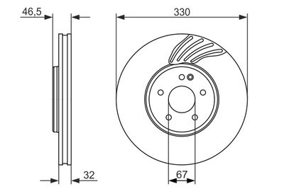 Brake Disc 0 986 479 719