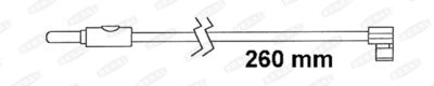 BERAL FAI155 Датчик износа тормозных колодок  для RENAULT TRUCKS MASCOTT (Рено тракс Маскотт)