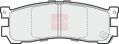 APEC Brake Pad Set, disc brake PAD1067