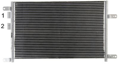 CONDENSATOR CLIMATIZARE MAHLE AC834000P 1