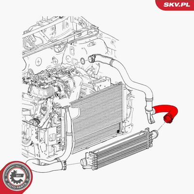 Laadimisõhu voolik ESEN SKV 43SKV256