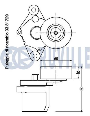 INTINZATOR CUREA CUREA DISTRIBUTIE RUVILLE 542429 1