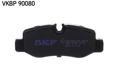 Комплект тормозных колодок, дисковый тормоз VKBP 90080