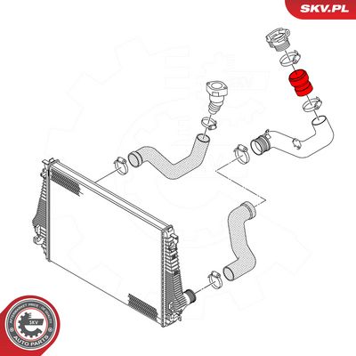 Hadica plniaceho vzduchu ESEN SKV 43SKV394