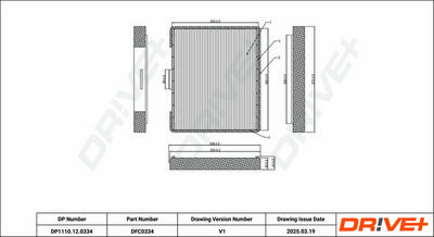 FILTER INNENRAUMLUFT DR!VE+ DP1110120334 1
