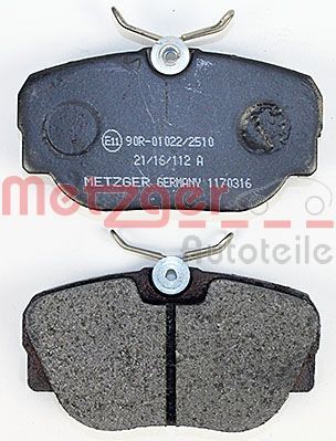 SET PLACUTE FRANA FRANA DISC METZGER 1170316 2