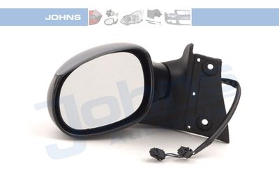 JOHNS 57 17 37-21 Наружное зеркало для PEUGEOT 1007 (KM_) 1.4 HDi