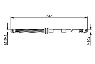 BOSCH Bremsschlauch