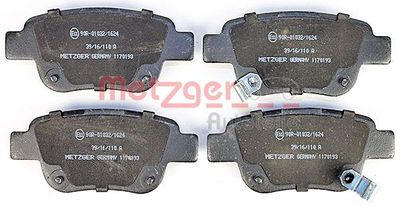 SET PLACUTE FRANA FRANA DISC METZGER 1170193 1