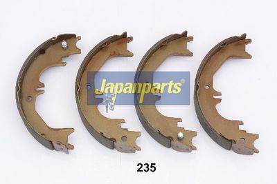 JAPANPARTS Stabdžių trinkelių komplektas