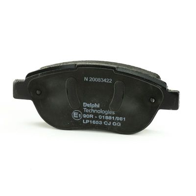 BREMSBELAGSATZ SCHEIBENBREMSE DELPHI LP1653 4