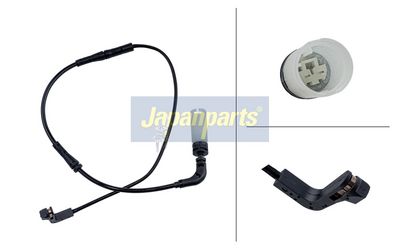 предупредителен контактен сензор, износване на накладките JAPANPARTS BPW-055
